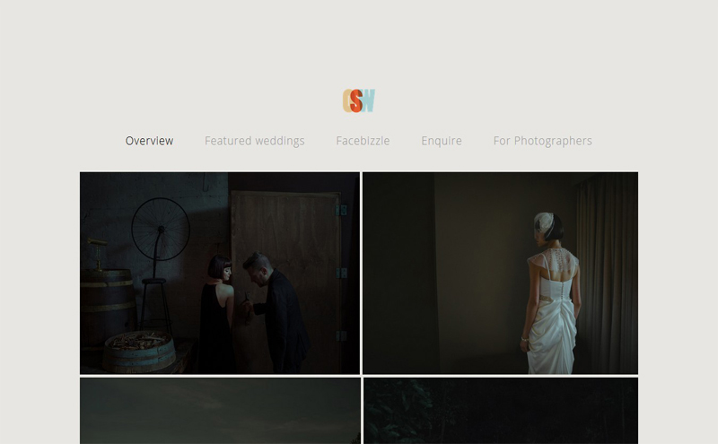 Best Photography Websites // Olisan Som Weddings