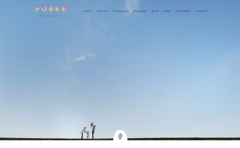 Best Photography Websites // Pobke Photography